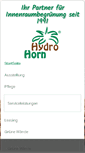 Mobile Screenshot of hydrohorn.de